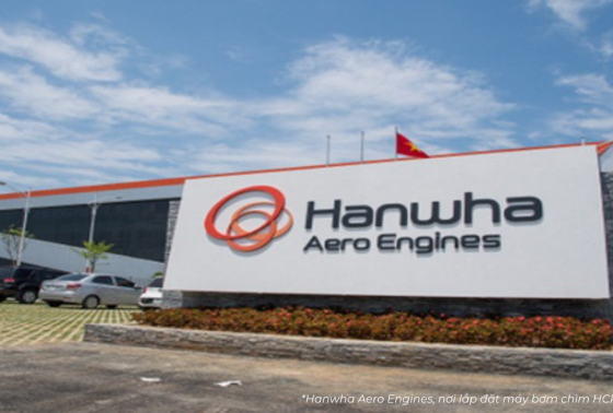 HỆ THỐNG XỬ LÝ NƯỚC THẢI CHO NHÀ MÁY HANWHA AERO ENGINES