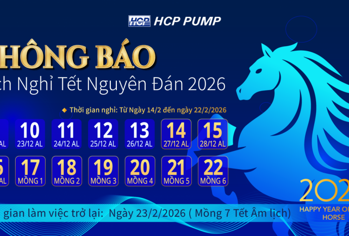 [Thông Báo] HCP Thông Báo Nghỉ Tết Nguyên Đán 2026