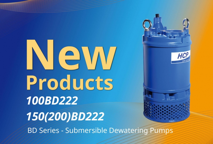 [New Product Launch] 100BD222 / 150(200)BD222 Submersible Dewatering Pumps